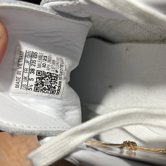 Adidas Original Men’s Samba OG Sneaker White/Black/Granite Size 8 and 5 1/2 - Picture 16 of 16